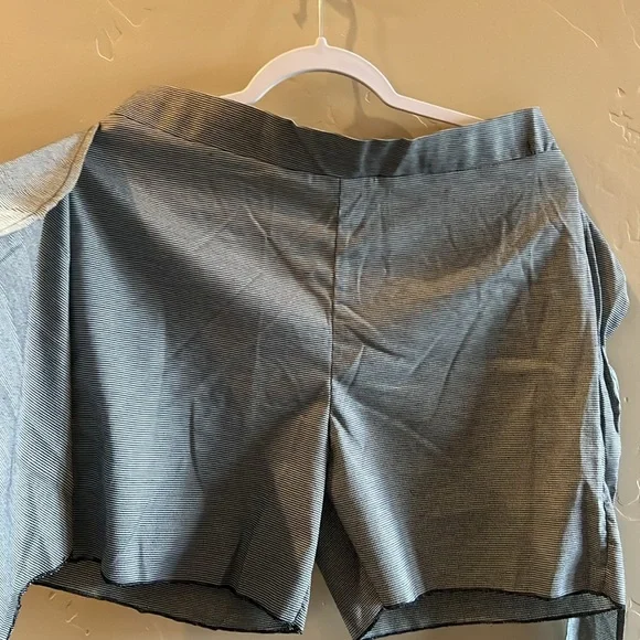 Free People Movement FP Movement black and white houndstooth wrap skort - Picture 3 of 5